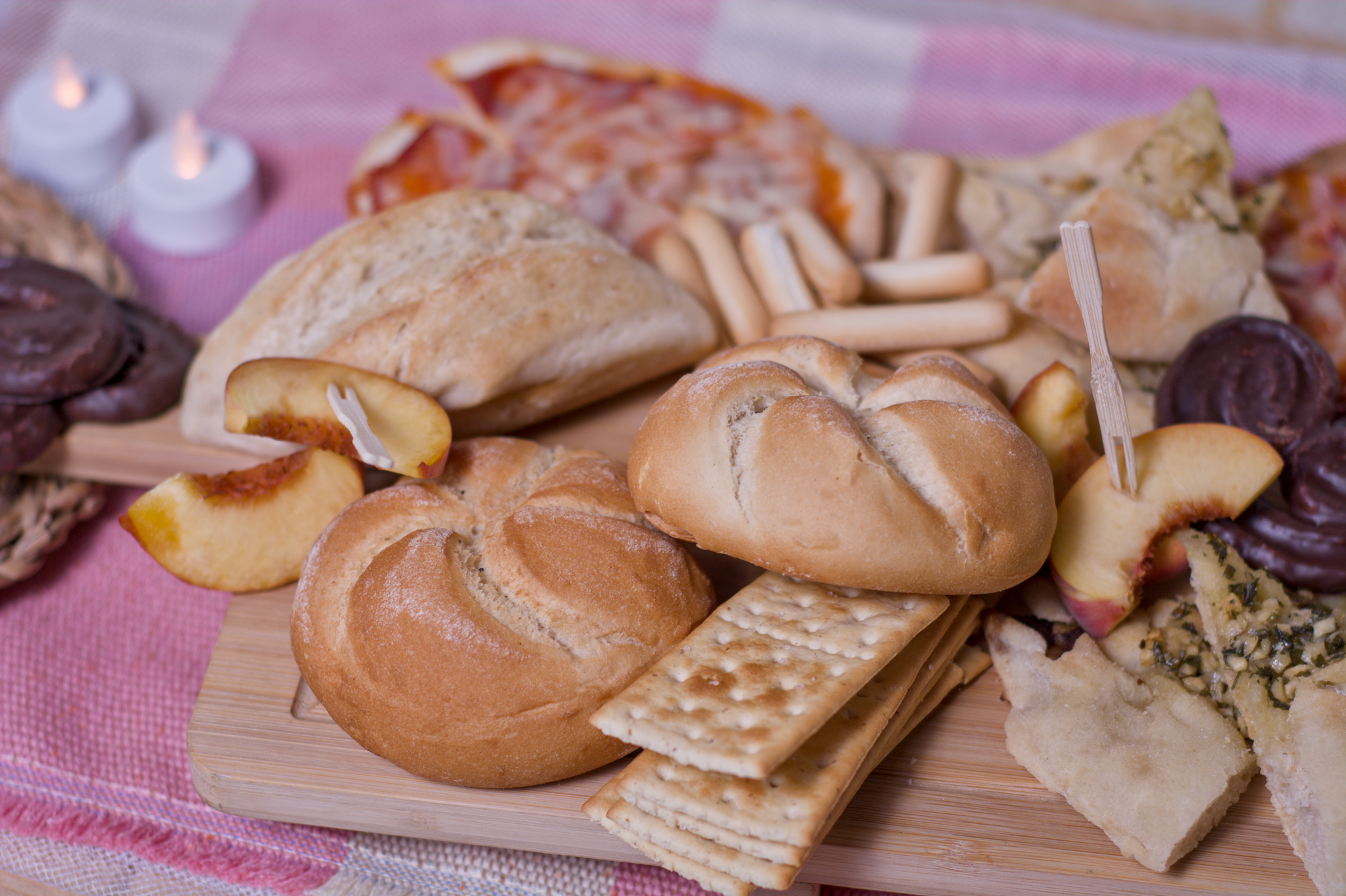 Comida del picnic Refugio al Atardecer