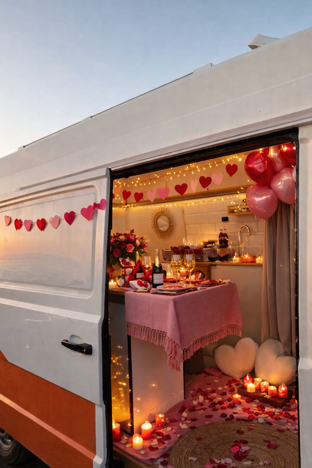 Estancia romántica en camper Amanara con vistas naturales en Tenerife por San Valentín