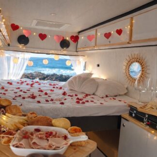 Estancia romántica en camper Amanara con vistas naturales en Tenerife por San Valentín